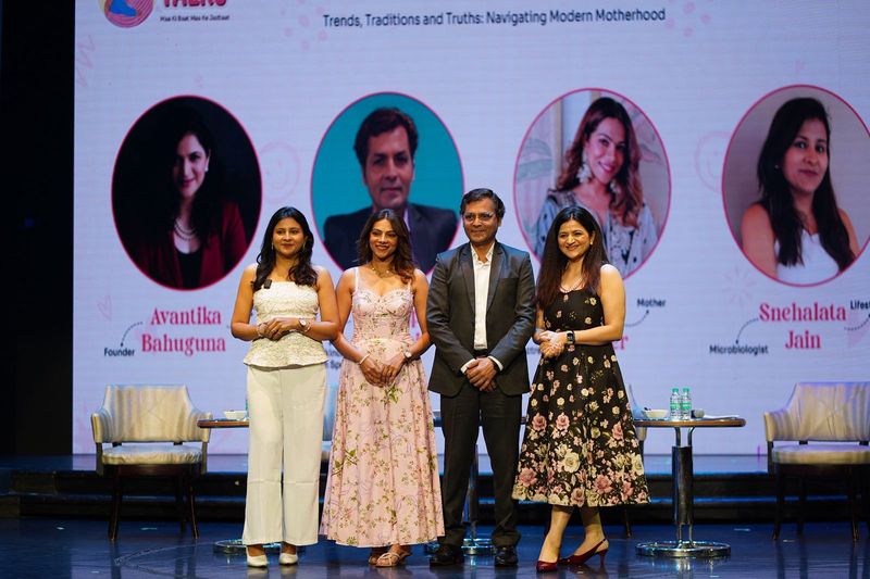 Photograph from a MomsLeague Global event