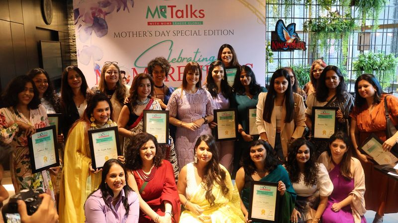 Photograph from a MomsLeague Global event