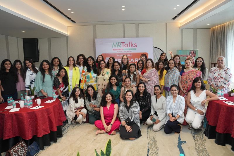 Photograph from a MomsLeague Global event