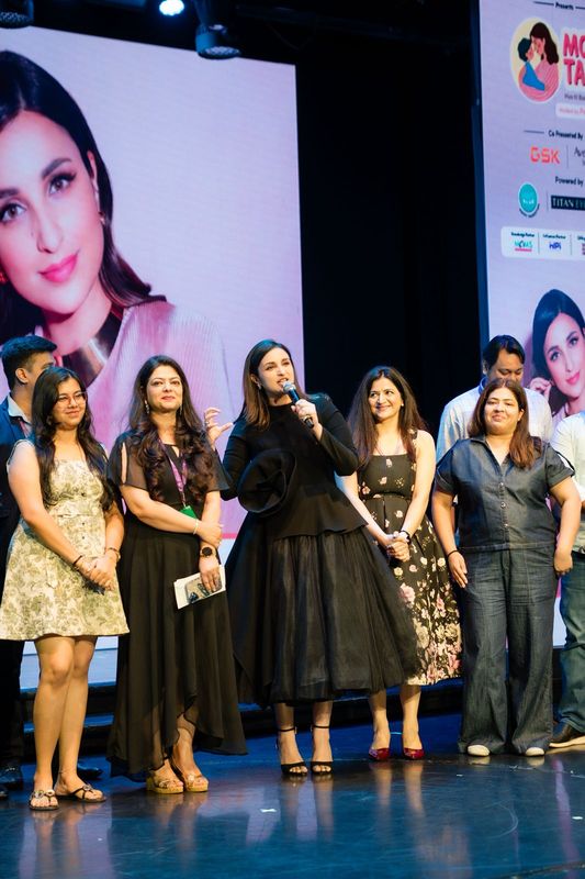 Photograph from a MomsLeague Global event